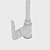 Sleek Teka Faucet: Realistic 3D Model 3D model small image 3