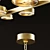 Elegant Montesquieu Linear Chandelier 3D model small image 2