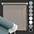 Versatile Roller Blind: 8 Stunning Colors 3D model small image 1