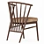 Elegant Ash Chair: Morelato Jenny 3D model small image 2
