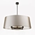Tourah 6 Large Pendant Light 3D model small image 1