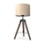 Title: LANTADA Tripod Table Lamp 3D model small image 1