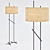 Arteriors Malik Floor Lamp 3D model small image 1