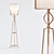 Elegant Hendrik Floor Lamp 3D model small image 1