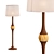 Sleek and Stylish Elwood Floor Lamp 3D model small image 1