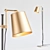 Elegant Watson Floor Lamp 3D model small image 1