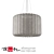 Rattan Ceiling Lamp 2079 (OM) 3D model small image 1