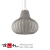 Rattan Pendant Lamp 2089 3D model small image 1