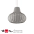Rattan Pendant Lamp 2089 3D model small image 2
