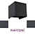Bracket Maytoni O572WL-L6: Stylish LED Outdoor Wall Light 3D model small image 1