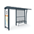 LA Bus Stop: A Classic Icon 3D model small image 1