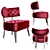Zulu Armchair: The Perfect Blend of Comfort and Style 3D model small image 1