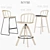 Modern Bar Chair - NYM 3D model small image 1