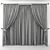 Elegant Window Curtains 3D model small image 2