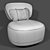 Modern Comfort: Juju Armchair by Moroso 3D model small image 3