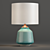 Title: Ripple Ceramic Table Lamp - John Lewis 3D model small image 1