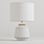 Title: Ripple Ceramic Table Lamp - John Lewis 3D model small image 2