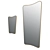 Reflective Elegance: Gubi FA33 Mirror 3D model small image 2