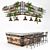 Title: Industrial Loft Bar Collection 3D model small image 1