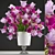 Scandinavian Iris Bouquet 3D model small image 1