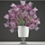 Scandinavian Iris Bouquet 3D model small image 3