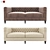 Beckett Berhardt Sofa: Modern Velvet Seating 3D model small image 1