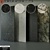 Luxury Granite Slabs: 4-Piece Set 150 3D model small image 1