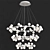 Sleek Modern White Pendant Lights 3D model small image 1