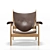 Iconic Finn Juhl Chieftain Chair 3D model small image 3