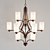 Parkdale 12-Light Chandelier | Oil Rubbed Bronze 3D model small image 1