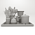 Title: Kitchen Decor Set: 3D Material Library 3D model small image 2