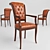 Elegant Armrest Chair: York 3D model small image 1