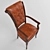 Elegant Armrest Chair: York 3D model small image 2