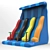 Kids' Party Fun: Inflatable Slide 3D model small image 1