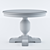 Sleek Round Table Design 3D model small image 3