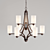 Parkdale 9-Light Chandelier, Artistic Illumination 3D model small image 1