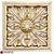 Elegant Rosette Ornament 3D model small image 1