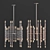 Modern Chandelier Lamp - SHP0001\5 3D model small image 6