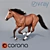 Gallop: Running Horse Model 3D model small image 1