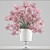 Pink Iris Bouquet: Elegant and Fragrant 3D model small image 3