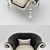 Elegant Rose Armchair: Stylish and Comfortable 3D model small image 2