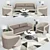 Stylish Seating Set: Thea 3D model small image 1