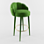 Elegant Olympia Barstool by MUNNA 3D model small image 1