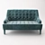 HALO Shoreham 2 Seater Sofa 3D model small image 3