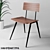 Industrial Loft Bar Chair 3D model small image 1