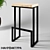 Industrial Loft Bar Stool 3D model small image 1