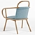 Zantilam Lounge Armchair: Elegance Redefined 3D model small image 2