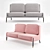 Stellar Works Blink Sofa 3D model small image 1