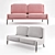 Stellar Works Blink Sofa 3D model small image 2