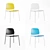 Sleek and Stylish: Bernhardt Design Sonar Chair 3D model small image 2